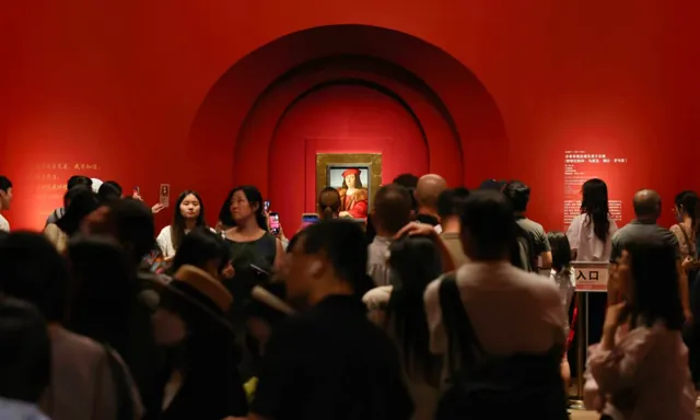 致敬巨匠：尼古拉·费欣绘画精品展活动海报