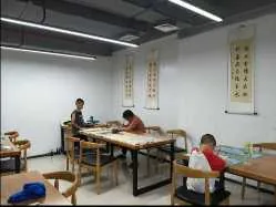 软笔书法活动海报